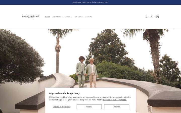 Screenshot of manuellefrank.com