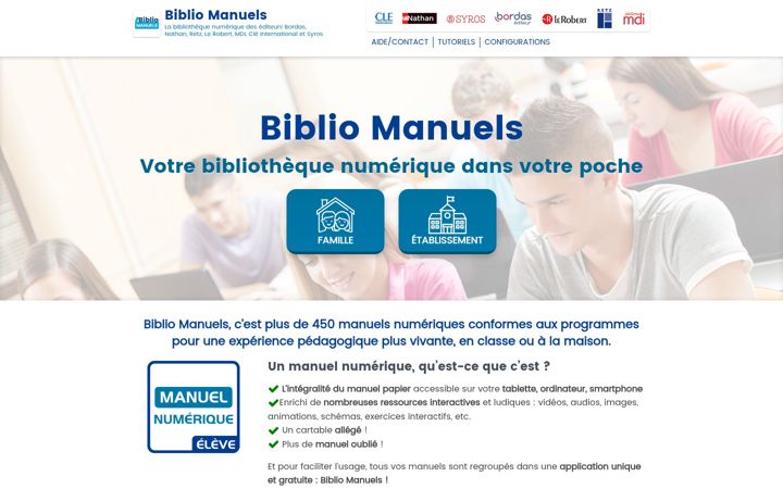 Screenshot of manuelnumerique.com
