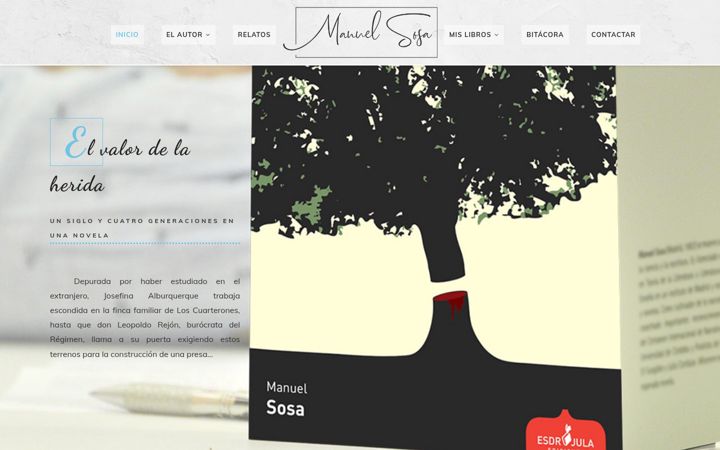 Screenshot of manuelsosa.es