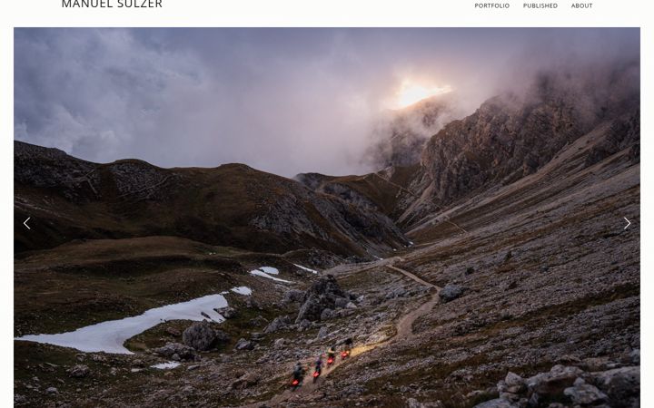 Screenshot of manuelsulzer.de