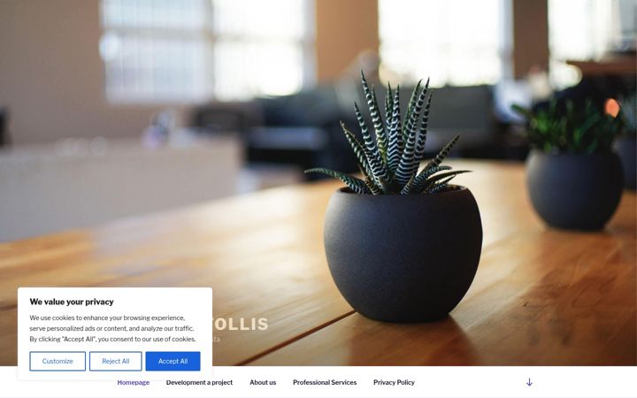 Screenshot of manueltollis.it