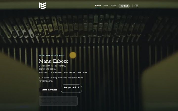Screenshot of manuesbozo.com