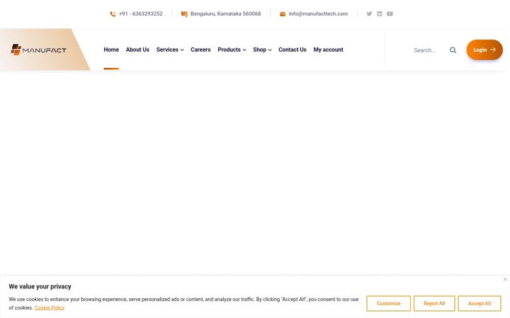 Screenshot of manufacttech.com