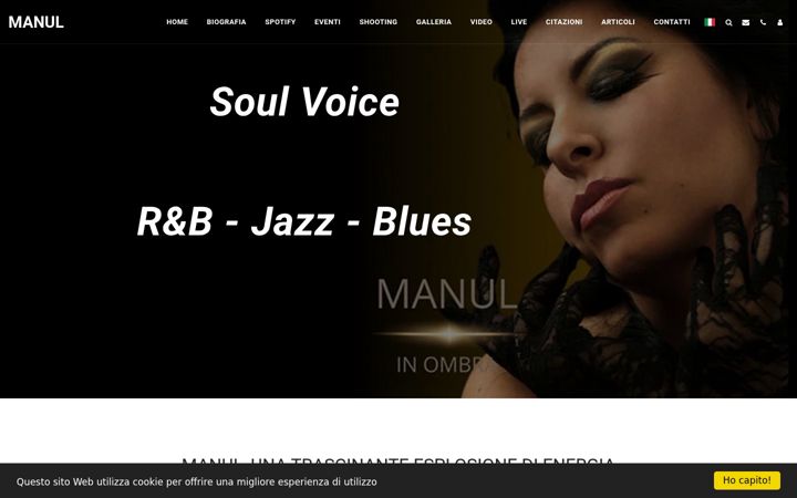 Screenshot of manulsoul.com