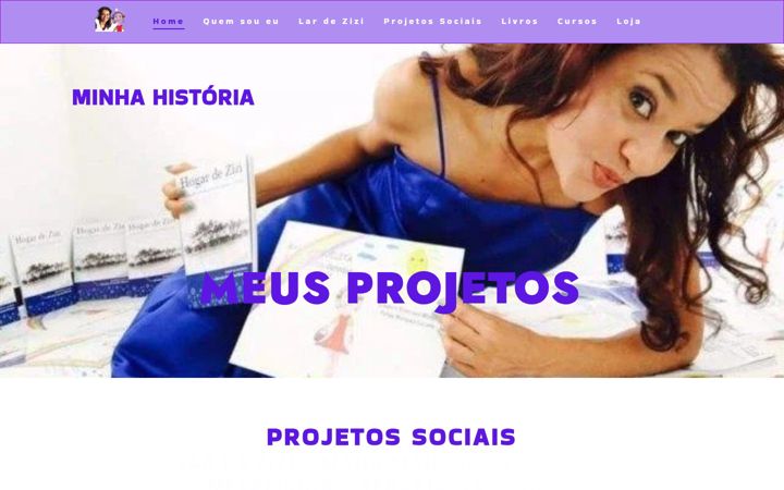 Screenshot of manumanuelita.com.br