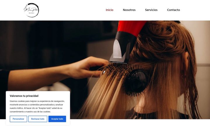 Screenshot of manuprieto-hair.es