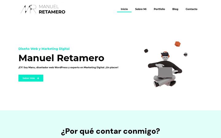 Screenshot of manuretamero.com