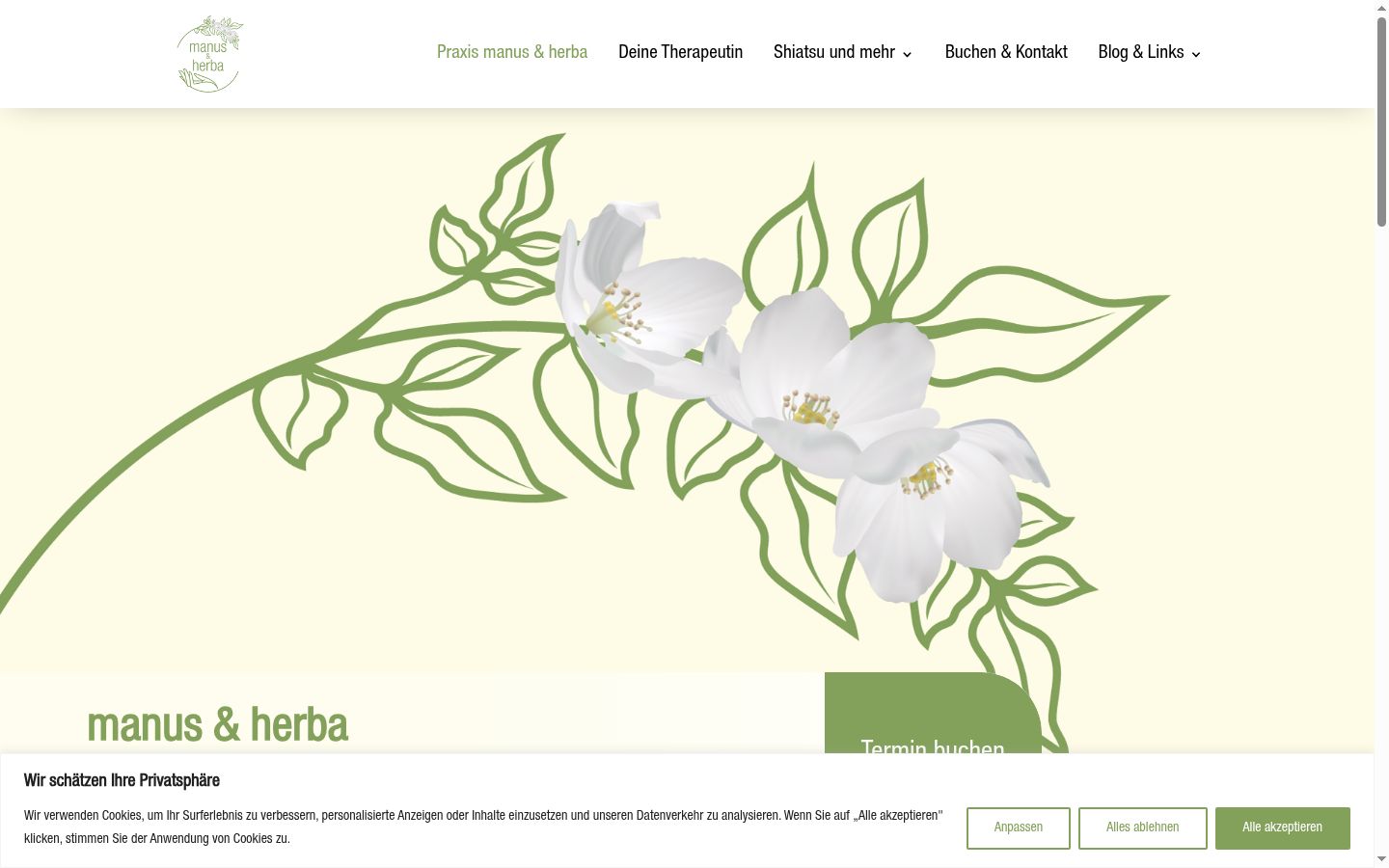 Screenshot tal-banner tal-kunsens muri qabel kwalunkwe interazzjoni