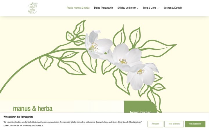 Screenshot of manusherba.ch