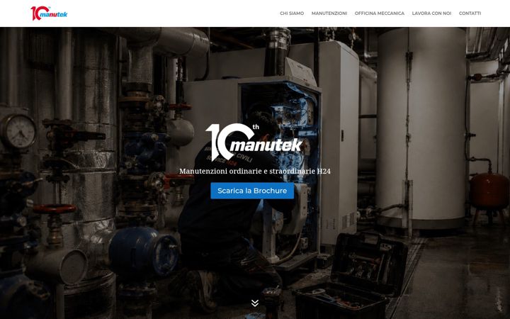Screenshot of manutek.org