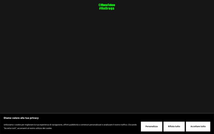 Screenshot of manutekno.com