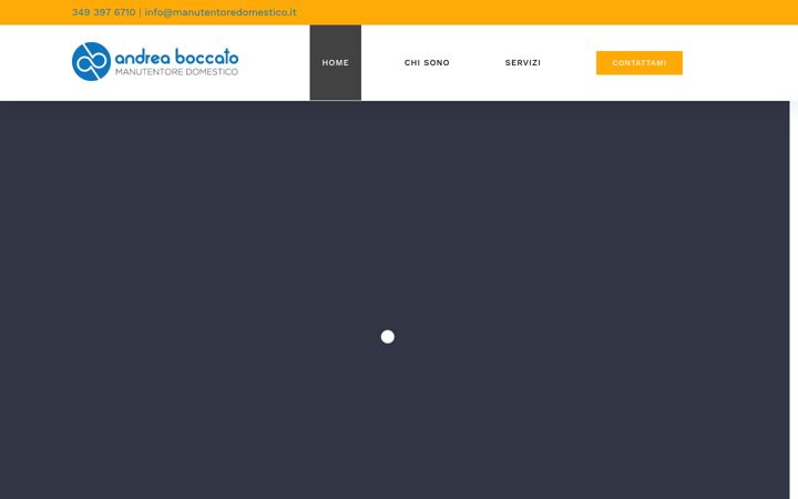 Screenshot of manutentoredomestico.it