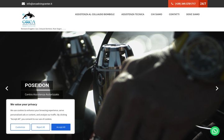 Screenshot of manutenzioneerogatorisub.altervista.org