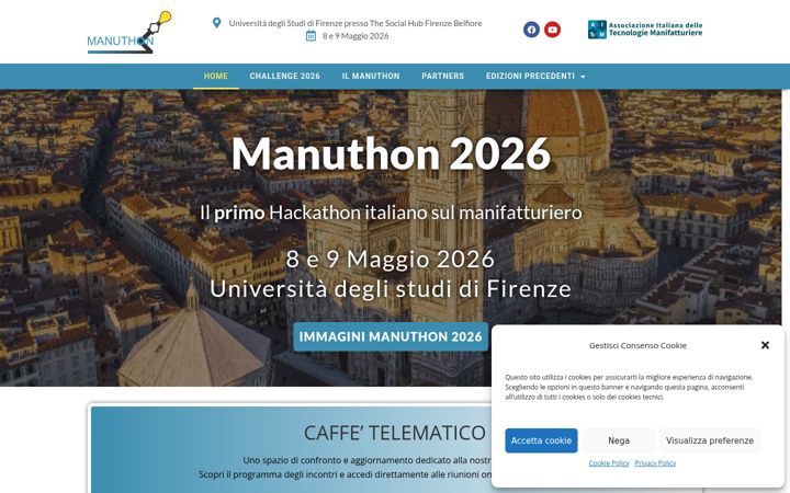 Screenshot of manuthon.it