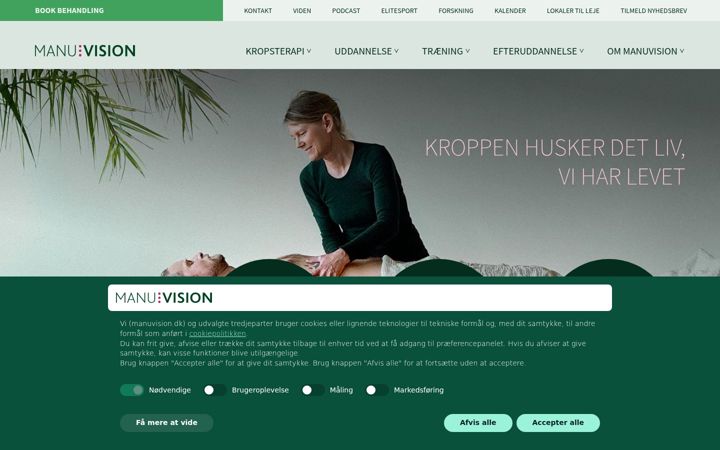 Screenshot of manuvision.dk
