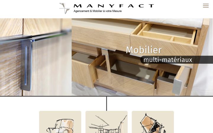 Screenshot of manyfact.com
