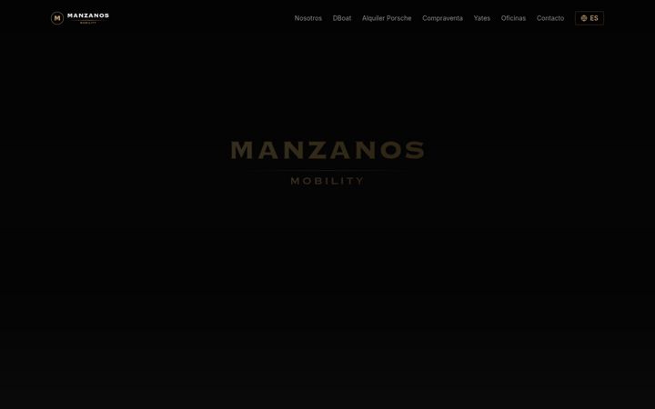 Screenshot of manzanosmobility.com