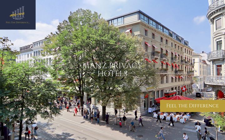 Screenshot of manzhotels.ch