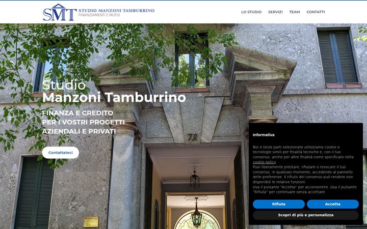Screenshot of manzonitamburrino.it
