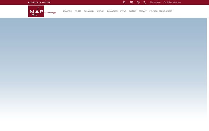 Screenshot of map-elevateurs.ch