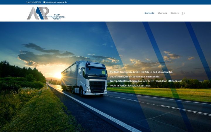 Screenshot of map-transporte.de