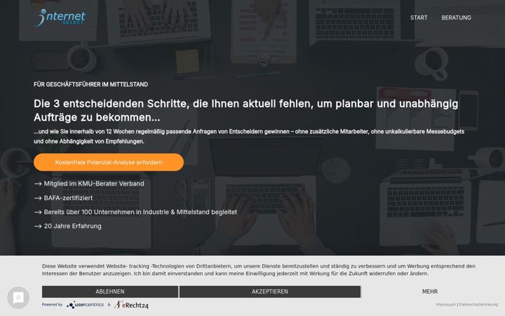 Screenshot of mapa-media.de