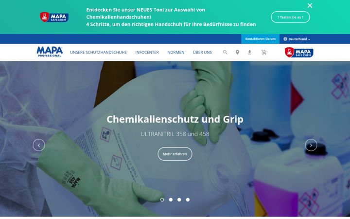 Screenshot of mapa-pro.de