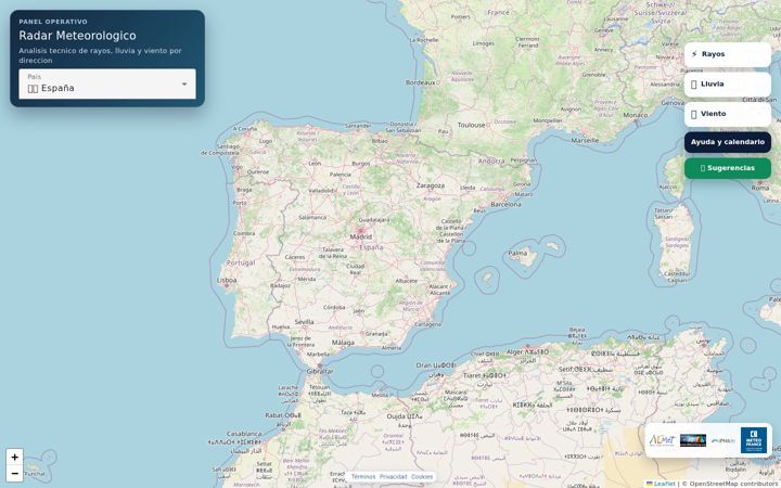 Screenshot of mapaderayos.com