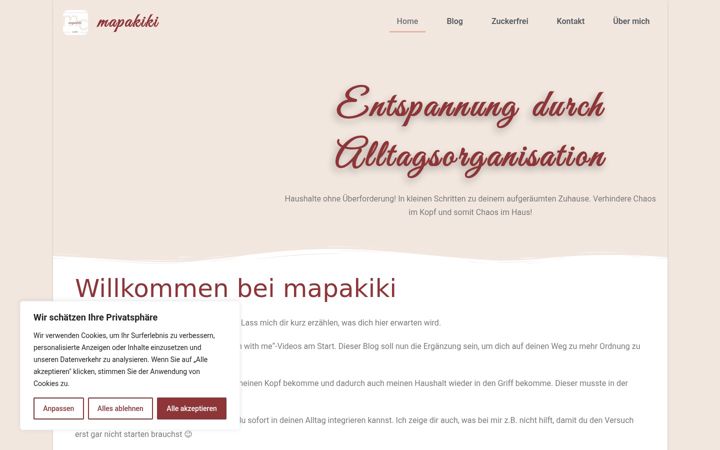 Screenshot of mapakiki.de