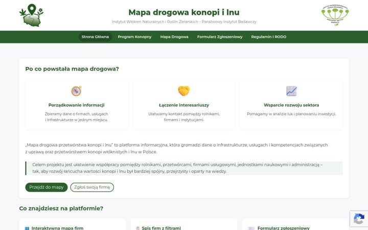 Screenshot of mapalenikonopie.pl