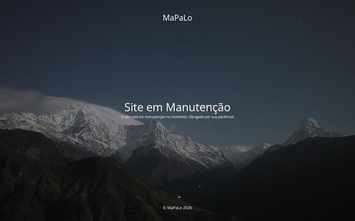 Screenshot of mapalo.com.br