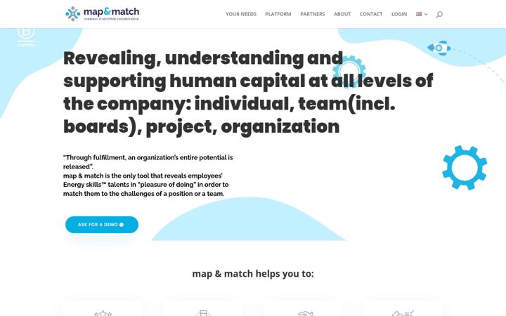 Screenshot of mapandmatch.com