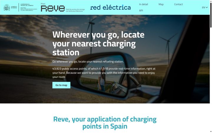 Screenshot of mapareve.es