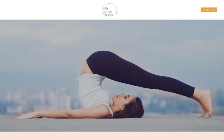 Screenshot of mapausepilates.com