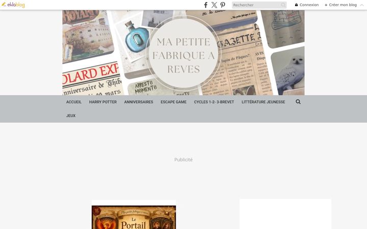 Screenshot of mapetitefabriqueareves.fr