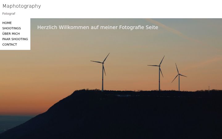 Screenshot of maphotography.de