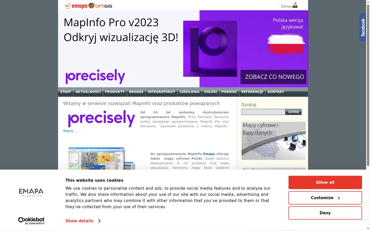 Képernyőkép a bármilyen interakció előtt megjelenő hozzájárulási bannerről