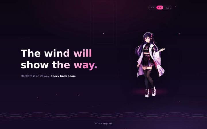 Screenshot of mapkaze.com