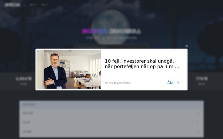 Screenshot of mapledb.kr