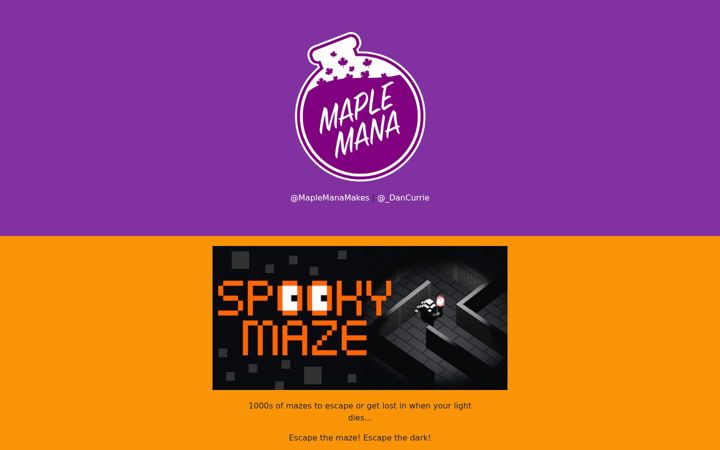 Screenshot of maplemana.com