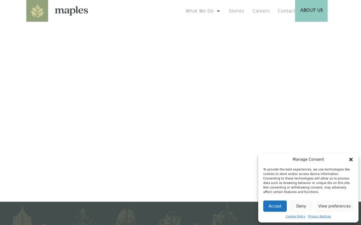 Screenshot of maplescare.co.uk