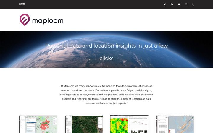 Screenshot of maploom.com