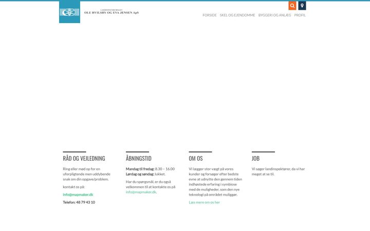 Screenshot of mapmaker.dk