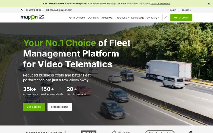 Screenshot of mapon.com