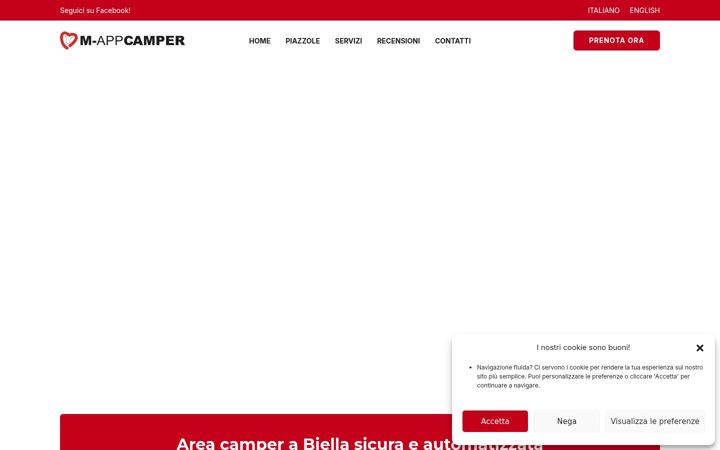 Screenshot of mappcamper.it