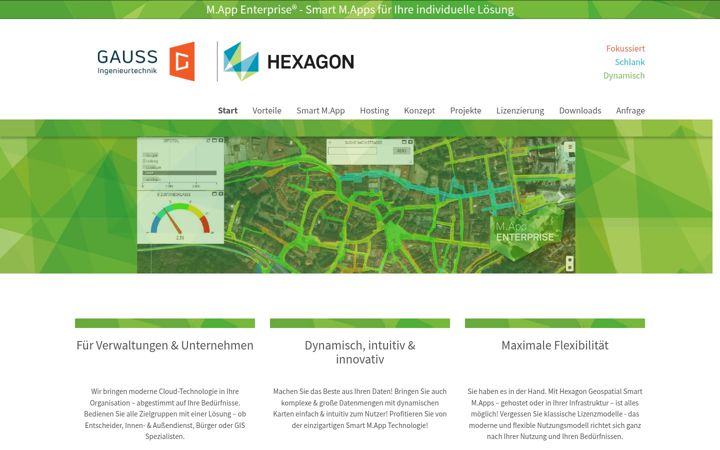 Screenshot of mappenterprise.de