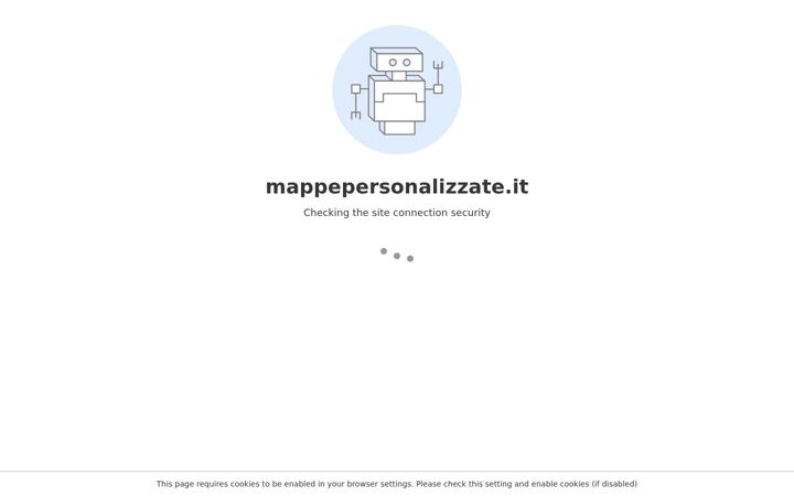 Screenshot of mappepersonalizzate.it