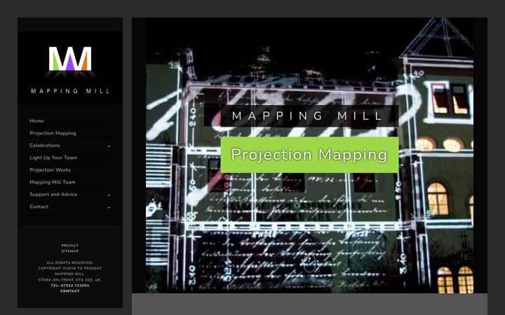 Screenshot of mappingmill.com