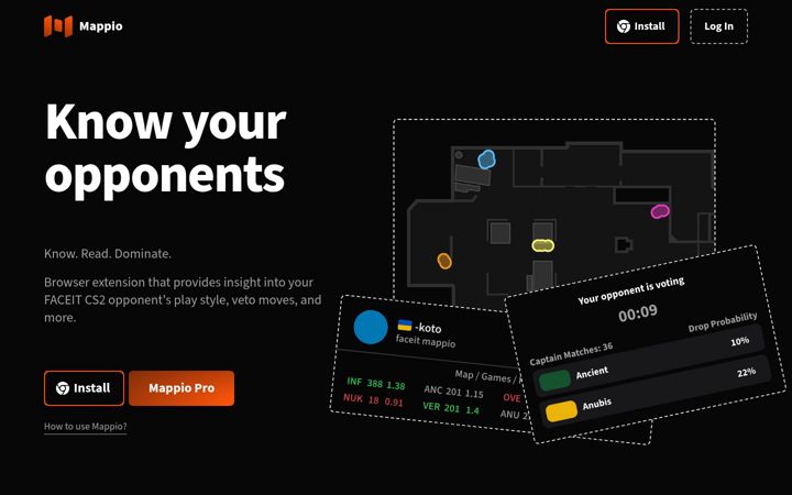 Screenshot of mappio.pro