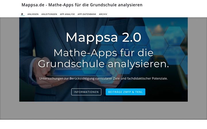 Screenshot of mappsa.de